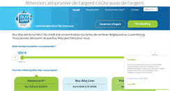 Desktop Screenshot of buyway.be
